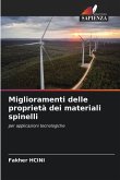 Miglioramenti delle proprietà dei materiali spinelli Miglioramenti delle proprietà dei materiali spinelli