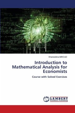 Cover Introduction to Mathematical Analysis for Economists