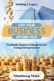 Can Your Business Afford You (eBook, ePUB)