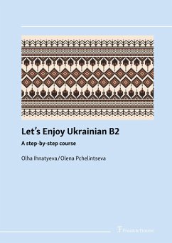 Cover Let's enjoy Ukrainian B2. A step-by-step course
