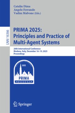 Cover PRIMA 2025: Principles and Practice of Multi-Agent Systems