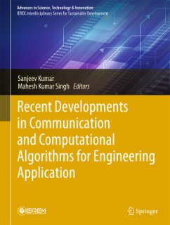 Cover Recent Developments in Communication and Computational Algorithms for Engineering Application