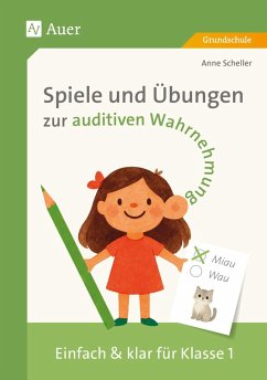 Cover Spiele und Übungen zur auditiven Wahrnehmung