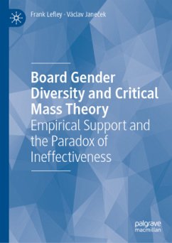 Board Gender Diversity and Critical Mass Theory - Lefley, Frank;Janecek, Václav