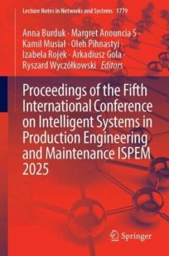 Cover Proceedings of the Fifth International Conference on Intelligent Systems in Production Engineering and Maintenance ISPEM 2025