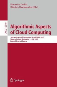 Cover Algorithmic Aspects of Cloud Computing