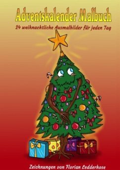 Cover Adventskalender Malbuch