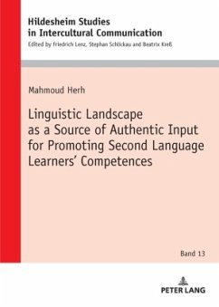 Cover Linguistic Landscape as a Source of Authentic Input for Promoting Second Language Learners' Competences