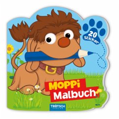 Cover TRÖTSCH - Unser Sandmännchen Moppi Mini-Malbuch mit Stickern