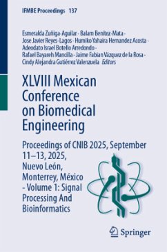 Cover XLVIII Mexican Conference on Biomedical Engineering