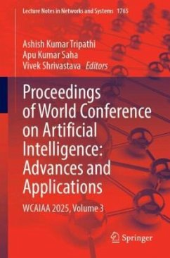 Cover Proceedings of World Conference on Artificial Intelligence: Advances and Applications