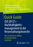 Quick Guide ISO 20121 - Nachhaltigkeitsmanagement in der Veranstaltungsbranche