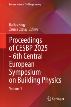 Cover Proceedings of CESBP 2025 - 6th Central European Symposium on Building Physics