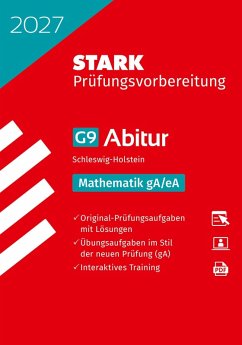 Cover STARK Mathematik gA/eA - Abitur 2027 Schleswig-Holstein - Prüfungsvorbereitung