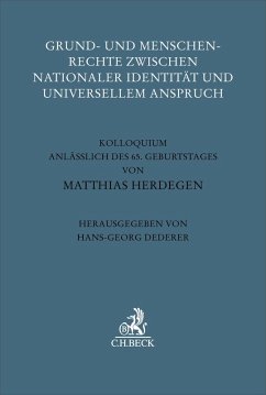 Cover Grund- und Menschenrechte zwischen nationaler Identität und universellem Anspruch