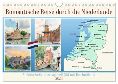 Romantische Reise durch die Niederlande (Wandkalender 2026 DIN A4 quer), CALVENDO Monatskalender - Calvendo;Kleemann, Claudia Romantische Reise durch die Niederlande (Wandkalender 2026 DIN A4 quer), CALVENDO Monatskalender - Calvendo;Kleemann, Claudia