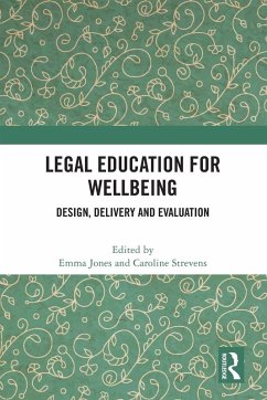 Cover Legal Education for Wellbeing