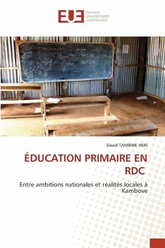 Cover ÉDUCATION PRIMAIRE EN RDC