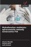 Mykofenolan mofetylu: opracowanie metody oznaczania FIA Mykofenolan mofetylu: opracowanie metody oznaczania FIA