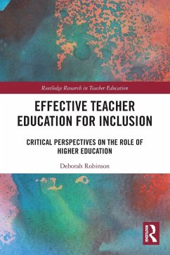 Cover Effective Teacher Education for Inclusion