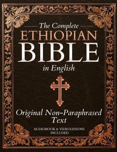 Cover The Complete Ethiopian Bible in English - Original Non-Paraphrased Text