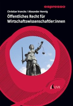 Cover Öffentliches Recht für Wirtschaftswissenschaftler:innen