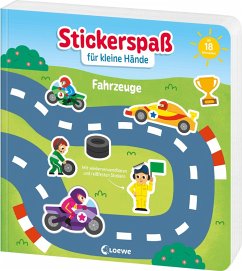 Cover Stickerspaß für kleine Hände - Fahrzeuge