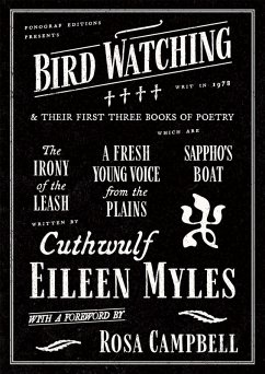 Cover Bird Watching and Their First Three Books of Poetry