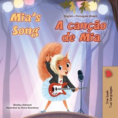 Cover Mia's Song (English Portuguese Bilingual Children's Book - Brazilian)