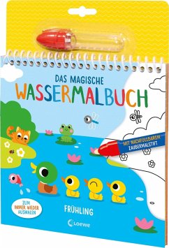 Cover Das magische Wassermalbuch - Frühling