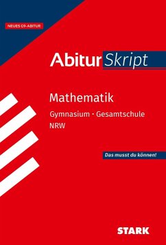 Cover STARK Mathematik - AbiturSkript NRW - ab Abitur 2027