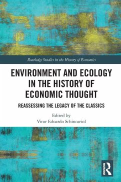 Cover Environment and Ecology in the History of Economic Thought