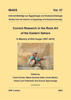 Cover Current Research in the Rock Art of the Eastern Sahara. in Memory of Dirk Huyge (1957-2018).