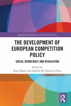 Cover The Development of European Competition Policy