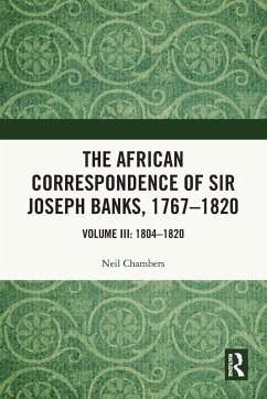 Cover The African Correspondence of Sir Joseph Banks, 1767-1820