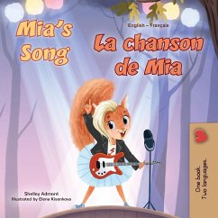 Cover Mia's Song (English French Bilingual Children's Book)