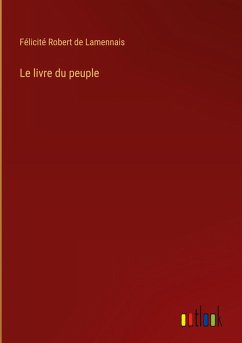 Le livre du peuple Le livre du peuple