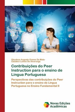 Cover Contribuições do Peer Instruction para o ensino de Lingua Portuguesa