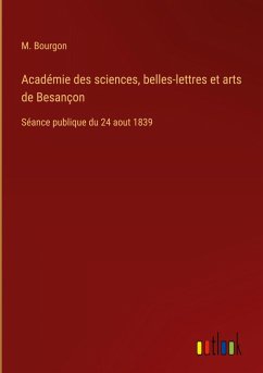 Cover Académie des sciences, belles-lettres et arts de Besançon