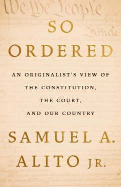 So Ordered - Alito, Samuel A