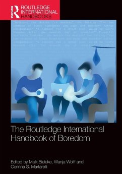 Cover The Routledge International Handbook of Boredom