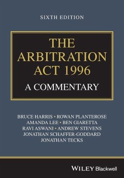 Cover The Arbitration Act 1996