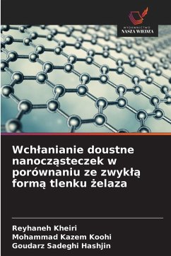 Cover Wch¿anianie doustne nanocz¿steczek w porównaniu ze zwyk¿¿ form¿ tlenku ¿elaza