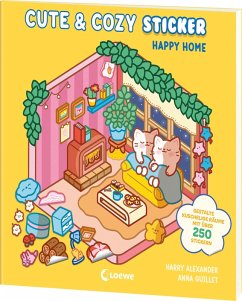 Cover Cute & Cozy Sticker - Happy Home