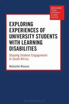 Exploring Experiences of University Students with Learning Disabilities - Manase, Ndakaitei