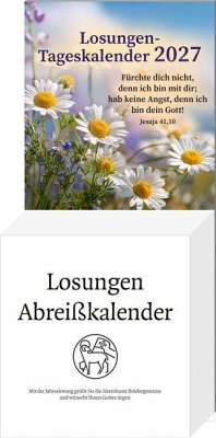 Cover Losungen Tageskalender 2027