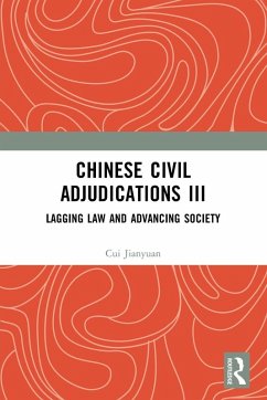 Cover Chinese Civil Adjudications III