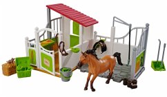 Cover Pferdebox und Waschplatz mit Pferd