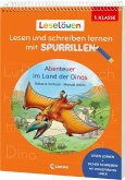 Leselöwen - Lesen und schreiben lernen mit Spurrillen - Abenteuer im Land der Dinos