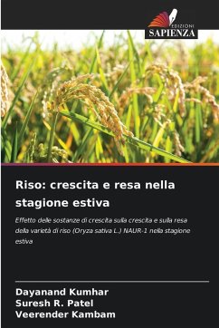 Riso: crescita e resa nella stagione estiva - Kumhar, Dayanand;R. Patel, Suresh;Kambam, Veerender